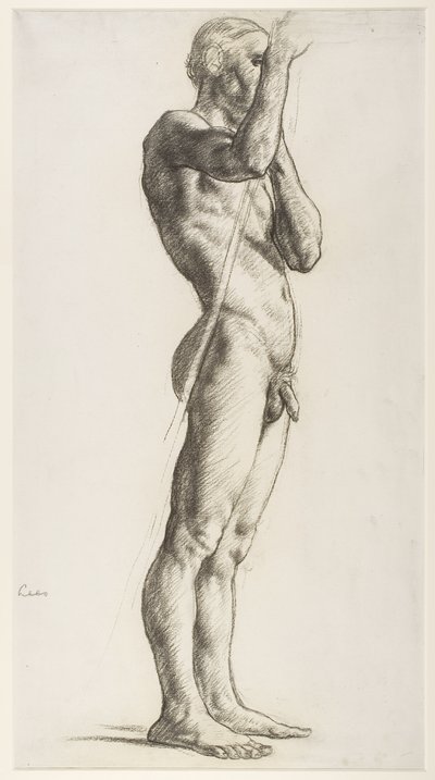 A Study of a Male Figure, 1906 by Derwent Lees